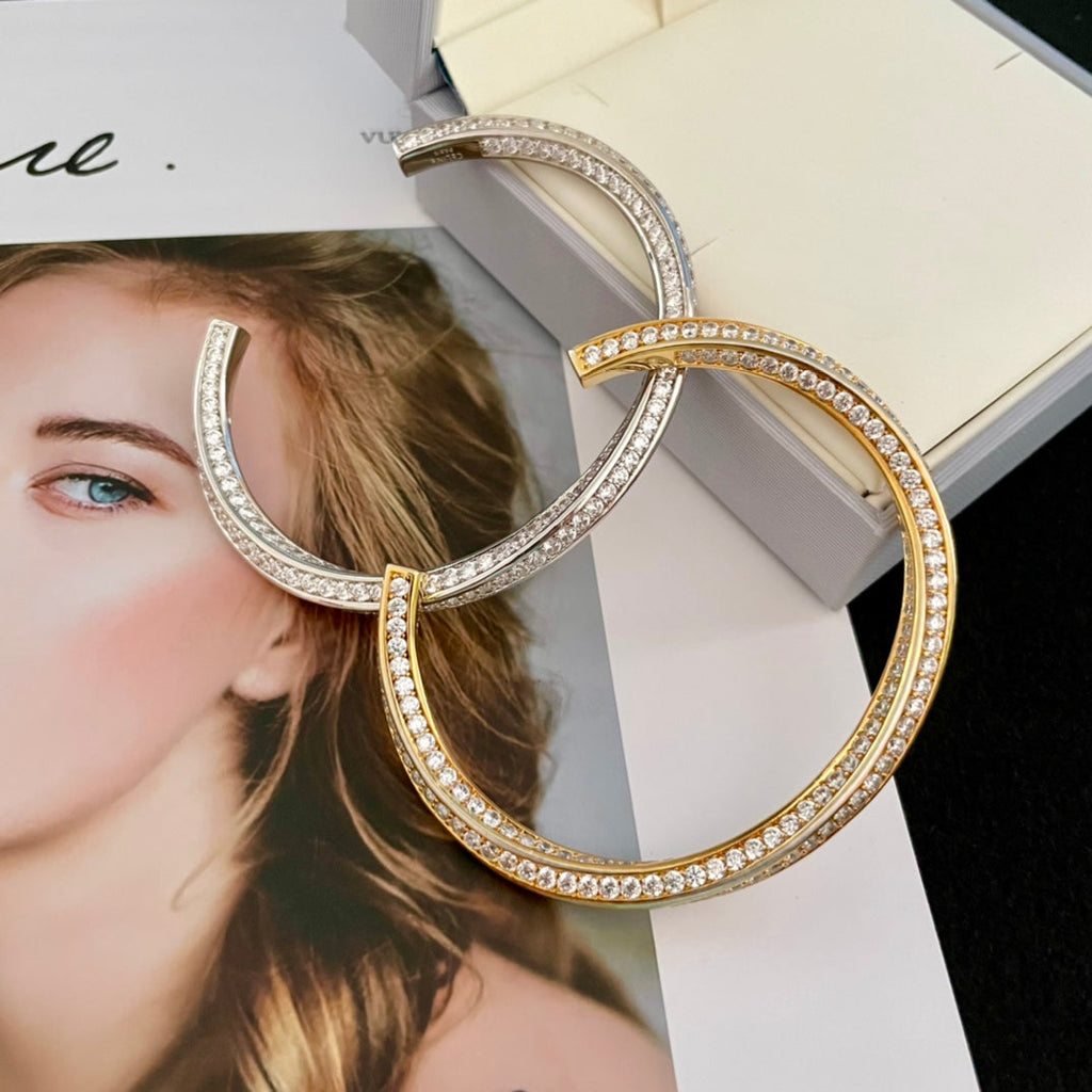 Chopard Edwige Twisted Cubic Zirconia Bracelet