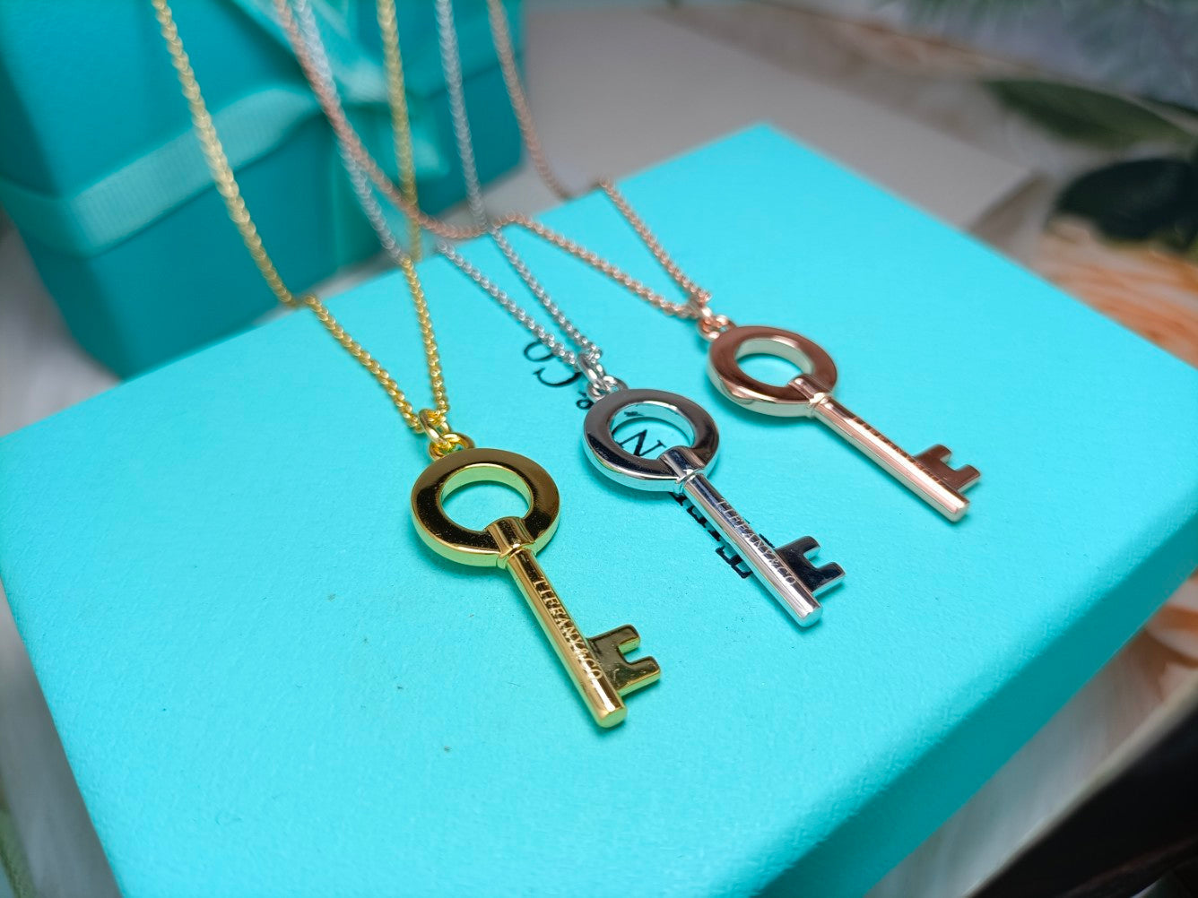 Tiffany Key Necklace