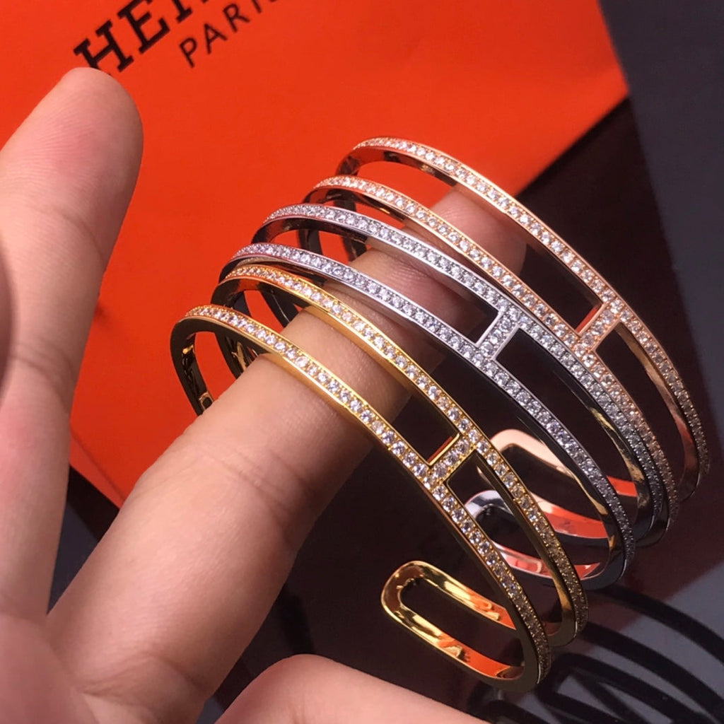 Hermes Ever Chaine Cubic Zirconia