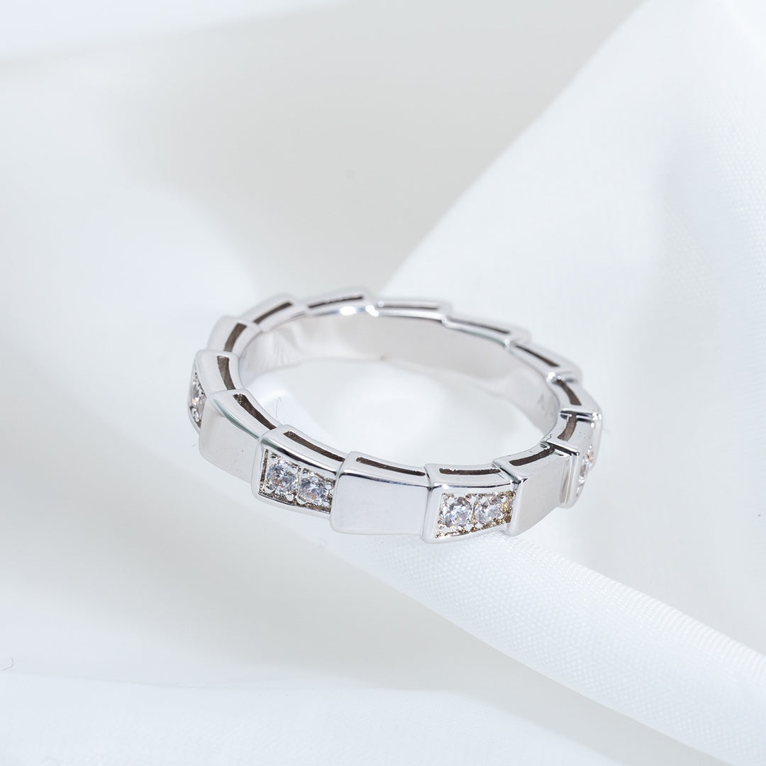 Bvlgari Serpenti Ring Silver 3MM