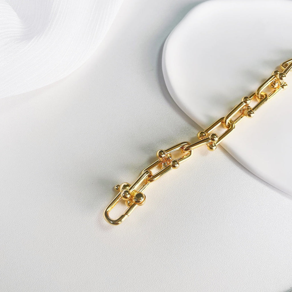 Tiffany Hardwear Gold Bracelet