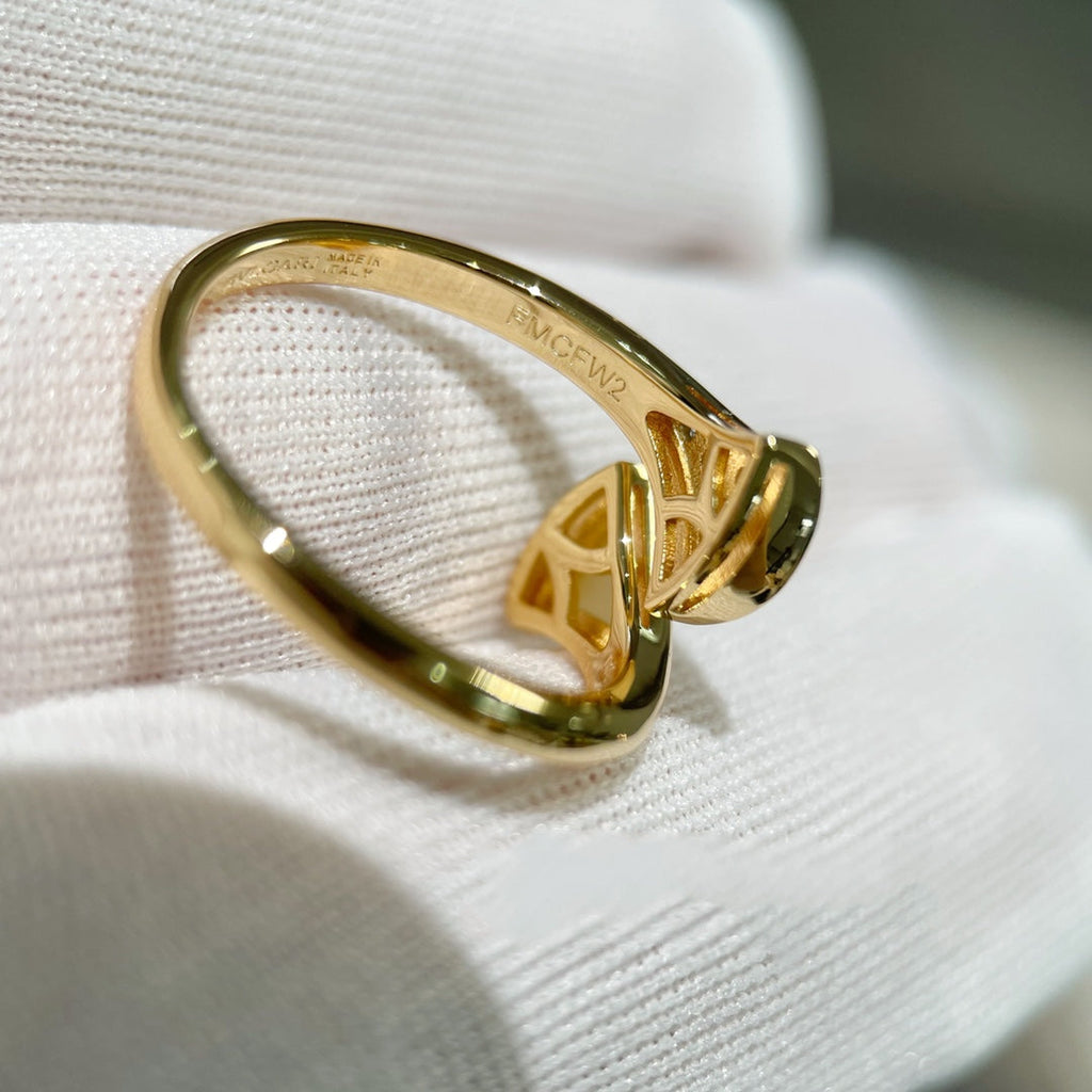 Bvlgari Dream Ring Pink Gold Cubic Zirconia
