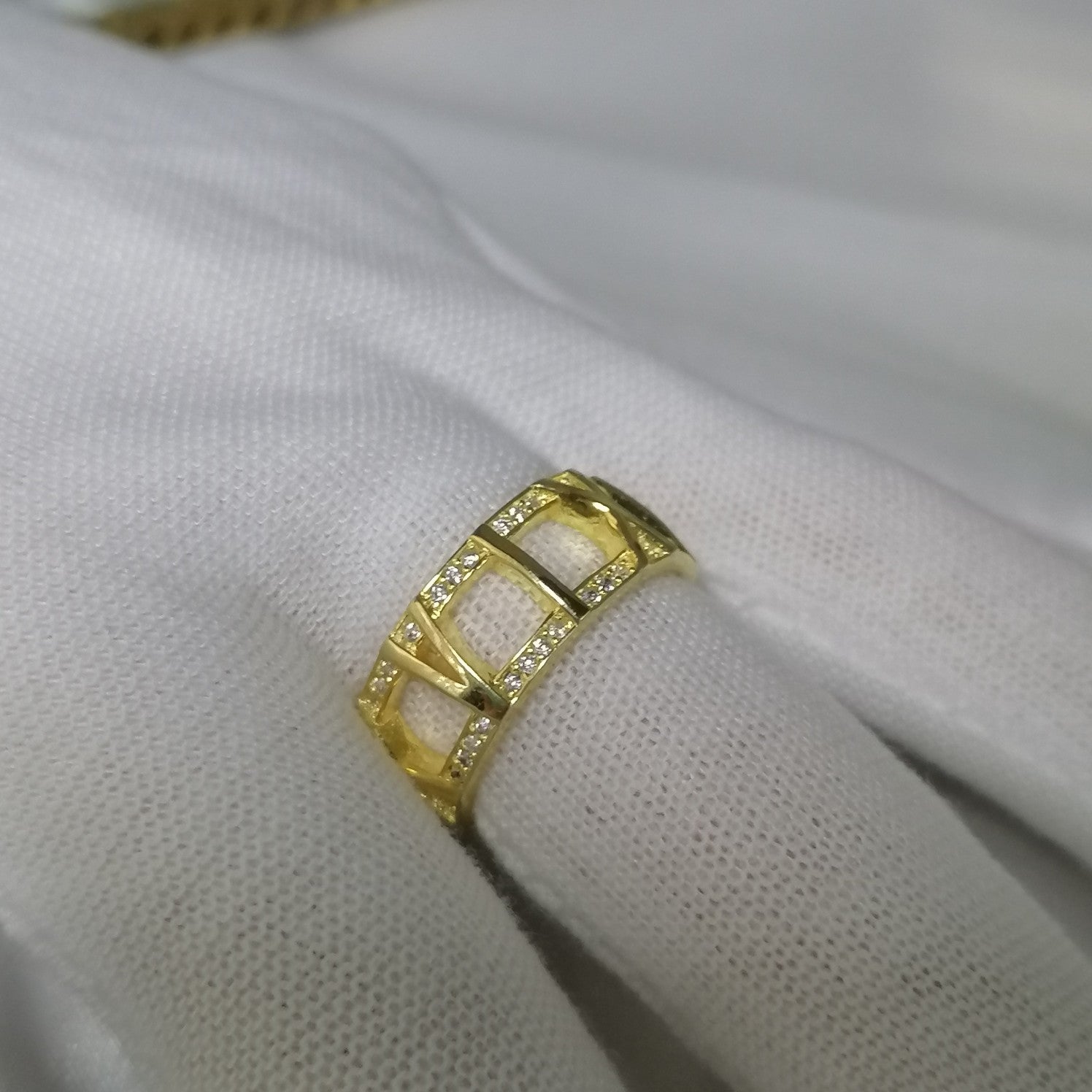 Tiffany Atlas Large Open Cubic Zirconia Ring