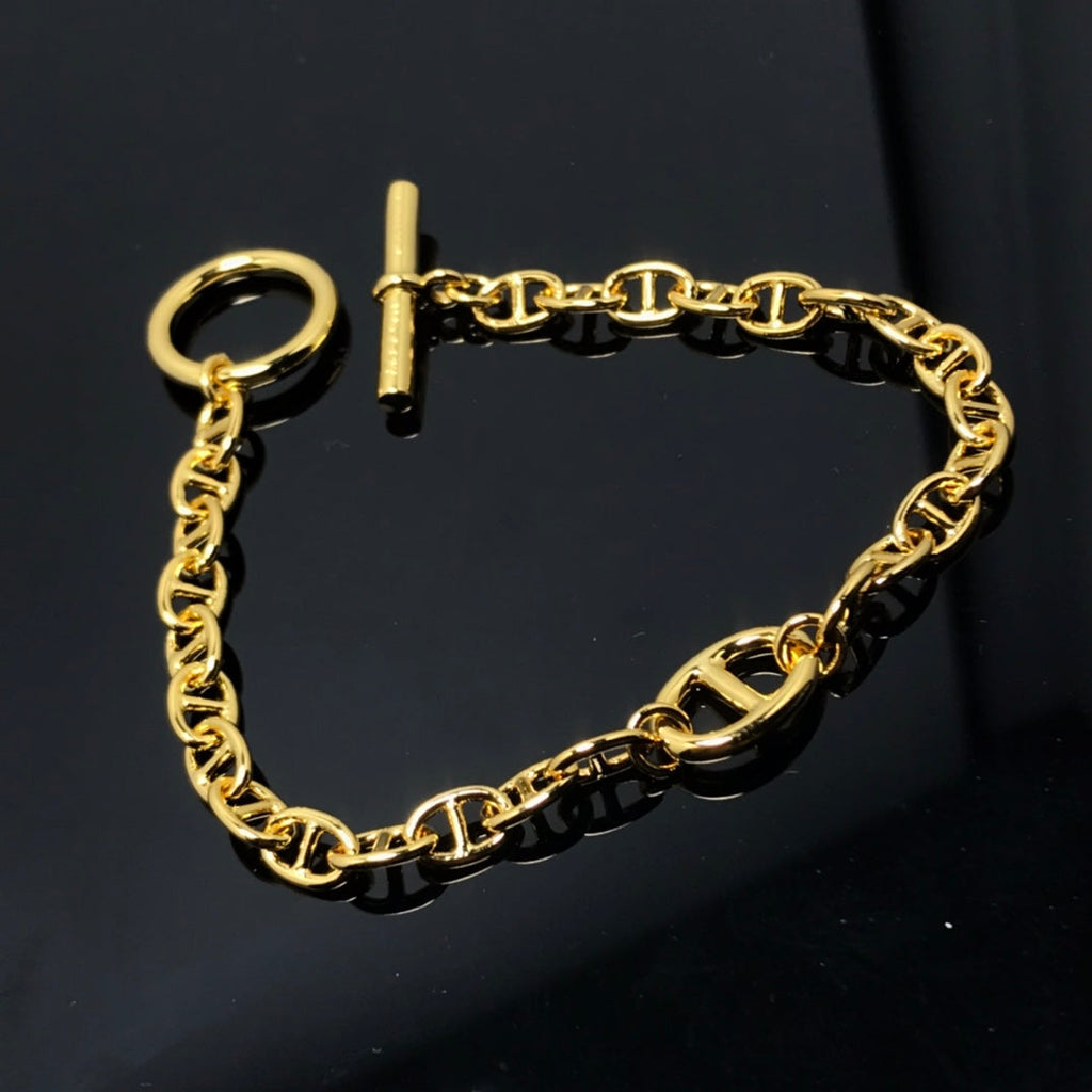 Hermes Dancre Chaine Bracelet