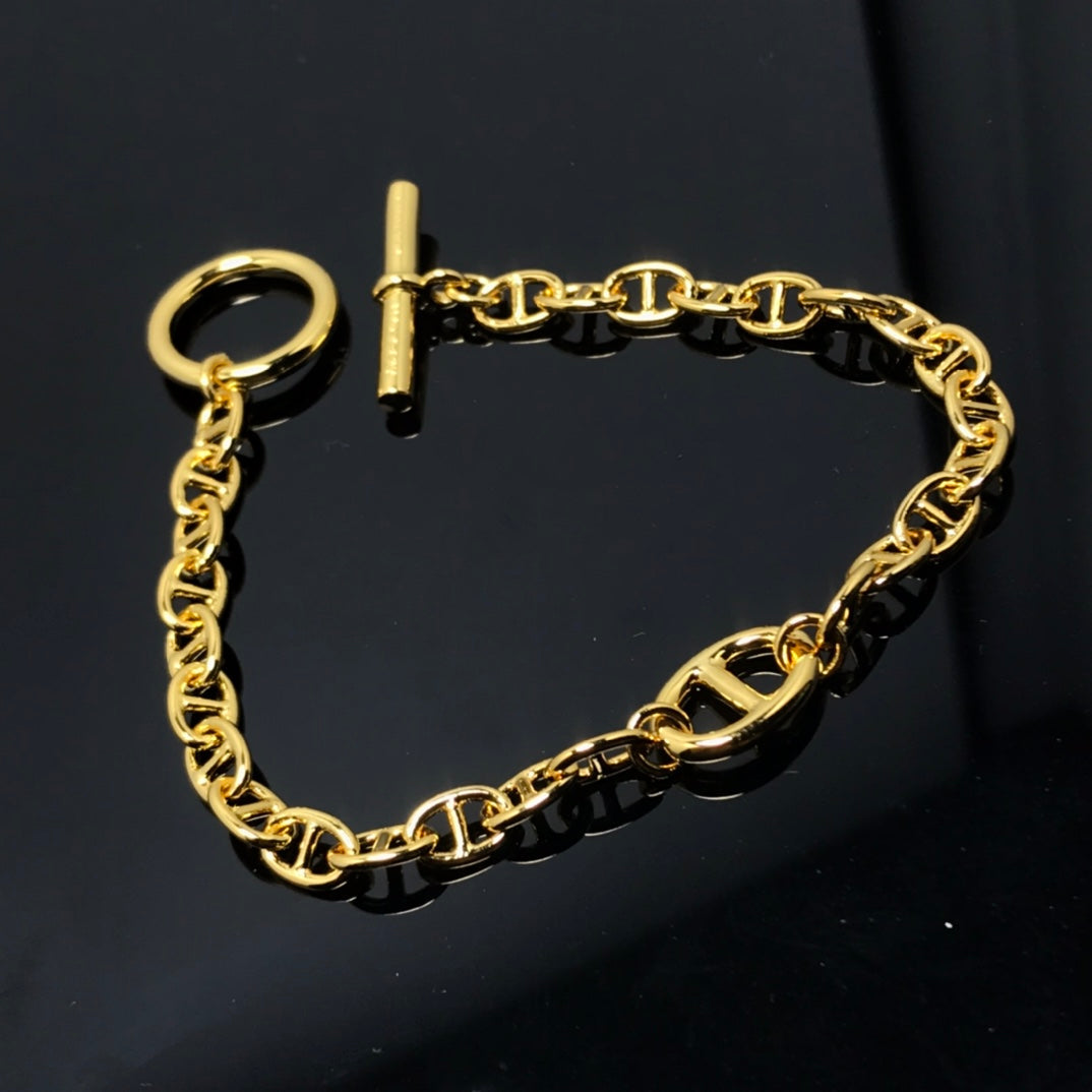 Hermes Dancre Chaine Bracelet