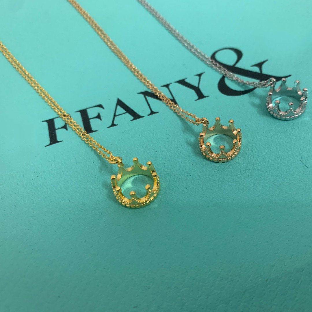 Tiffany Crown Necklace Mecari