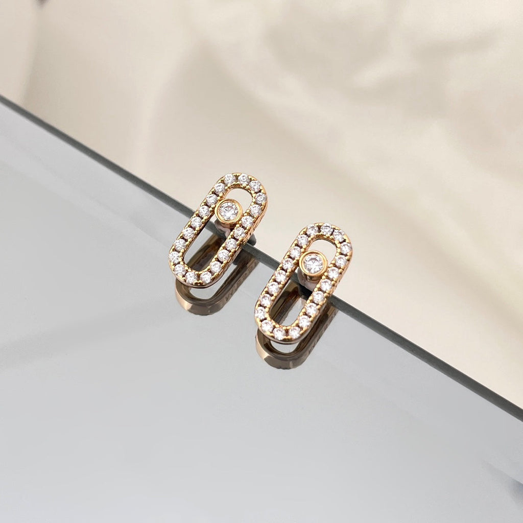 Chaumet Move Uno Cubic Zirconia Small Earrings