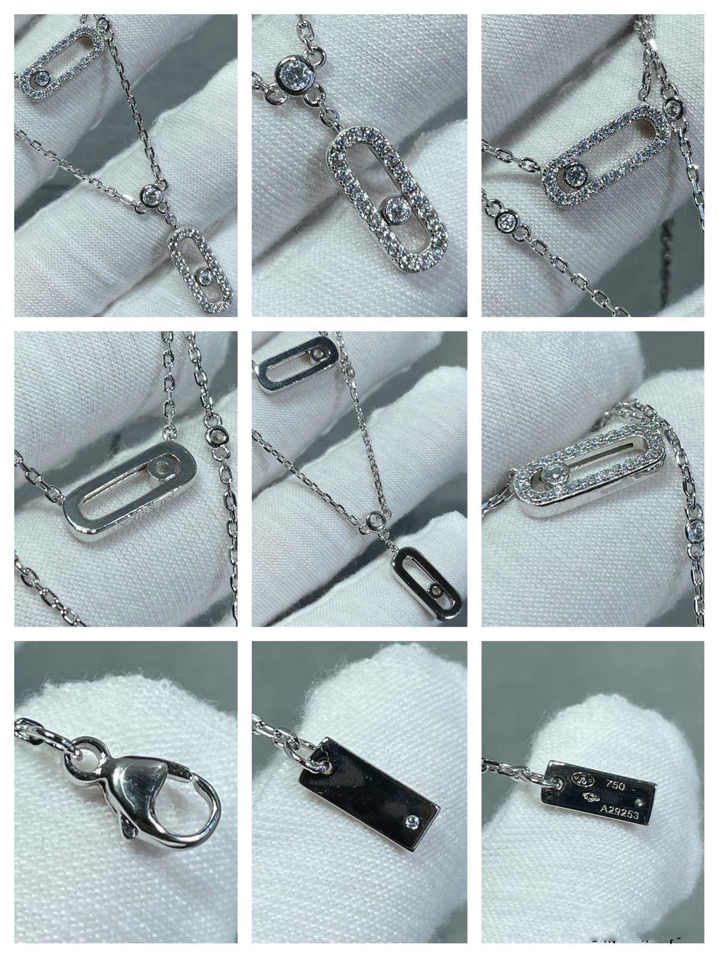Messika Move 2 Row Cubic Zirconia Necklace