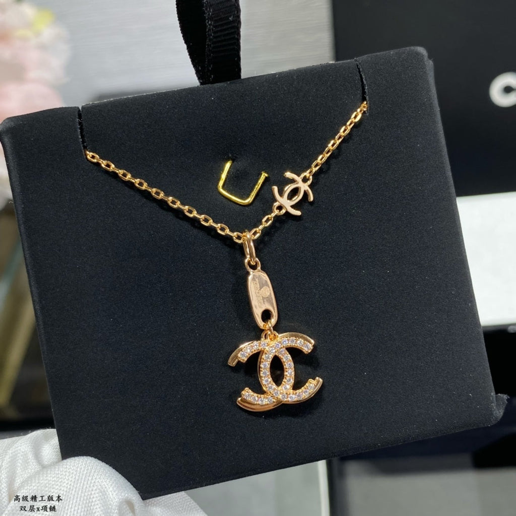 Chanel Cubic Zirconia Necklace