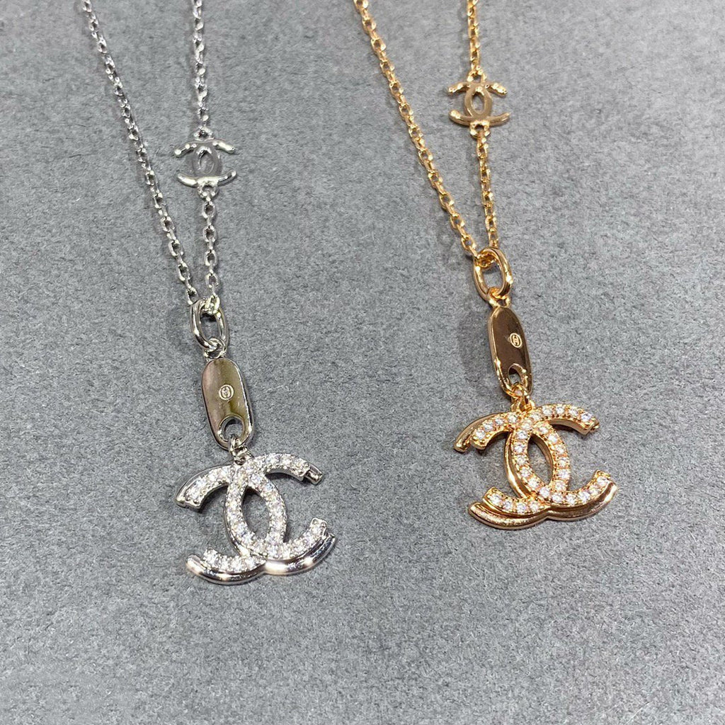 Chanel Cubic Zirconia Necklace