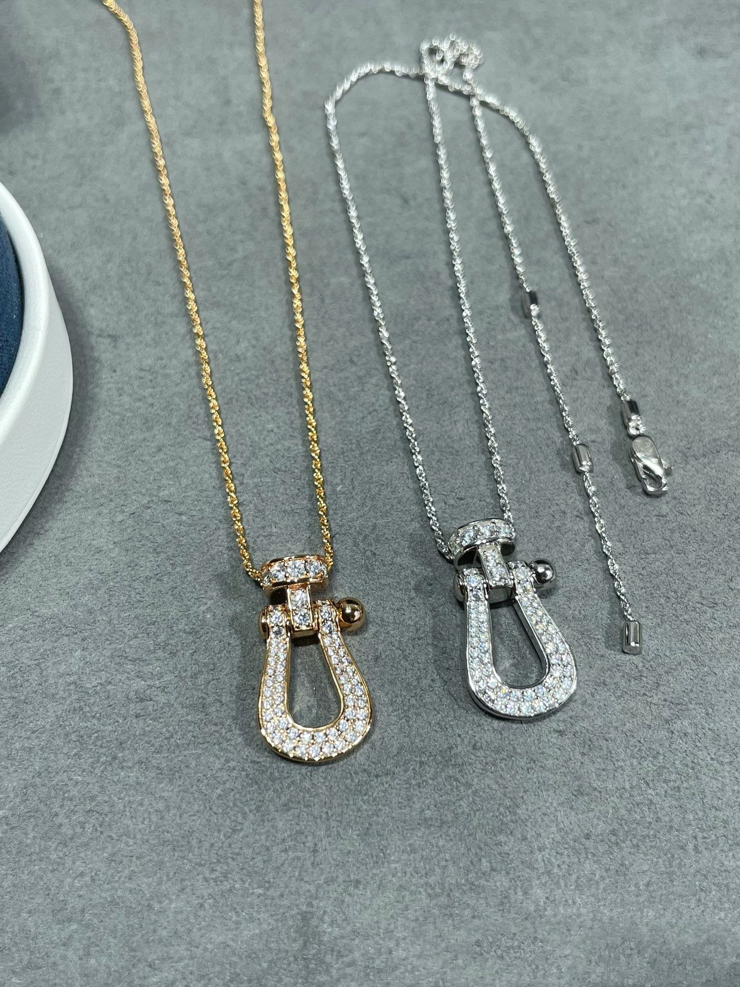 Dior Force 10 Large Model Cubic Zirconia Neckalce