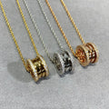 Bvlgari Zero 1 Cubic Zirconia Necklace