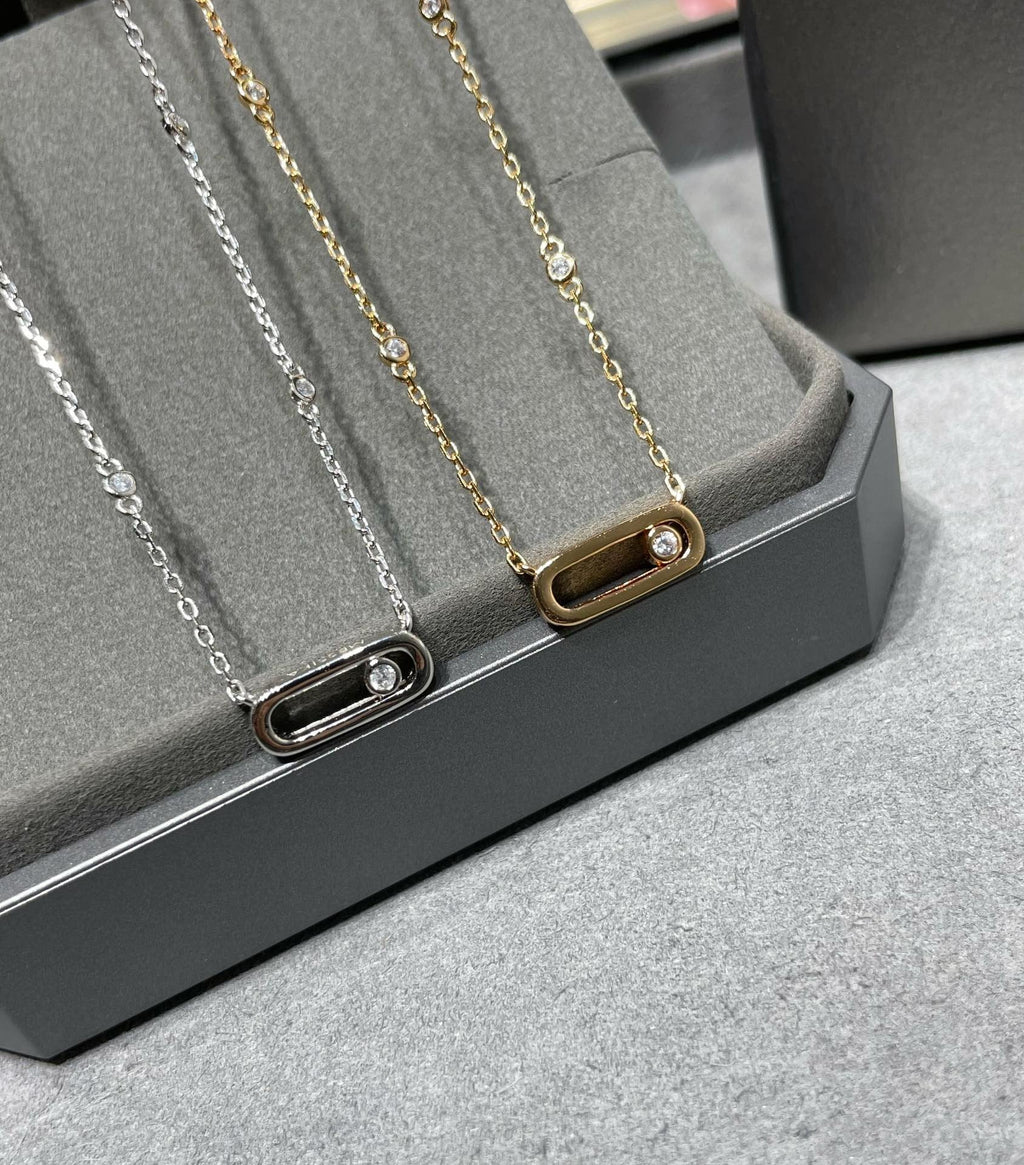 Messika Move Uno Cubic Zirconia Necklace