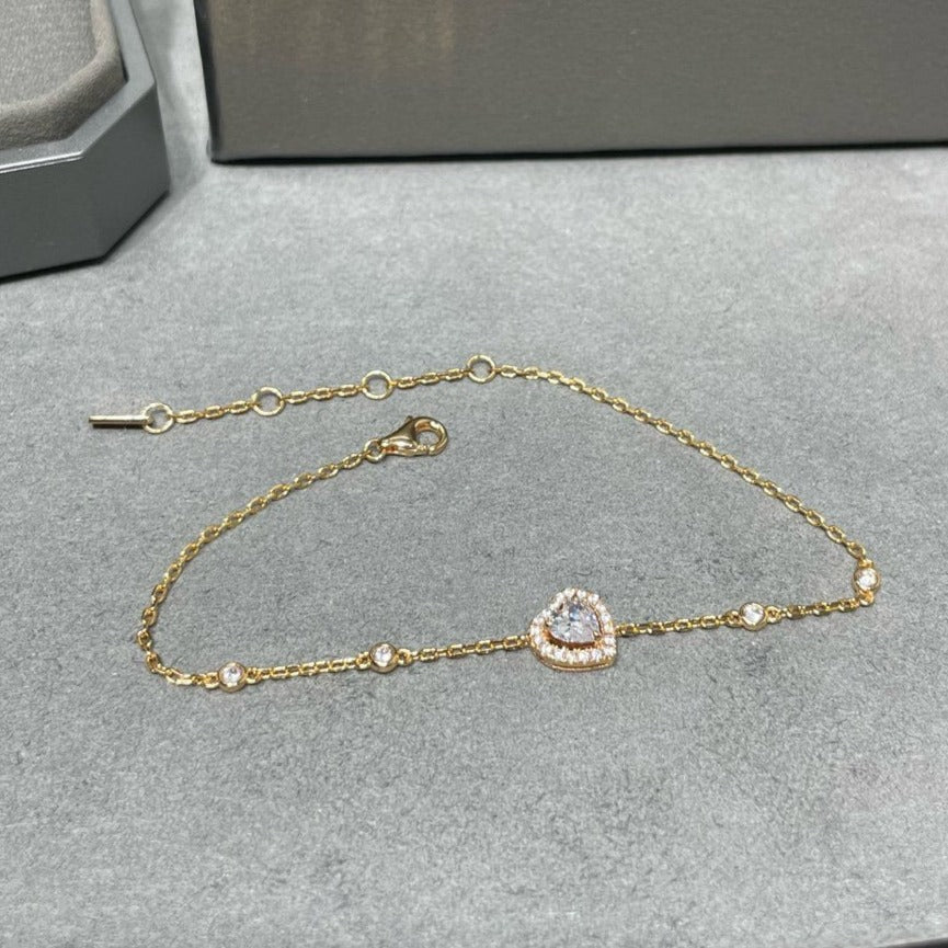Messika Joy Coeur Cubic Zirconia Bracelet
