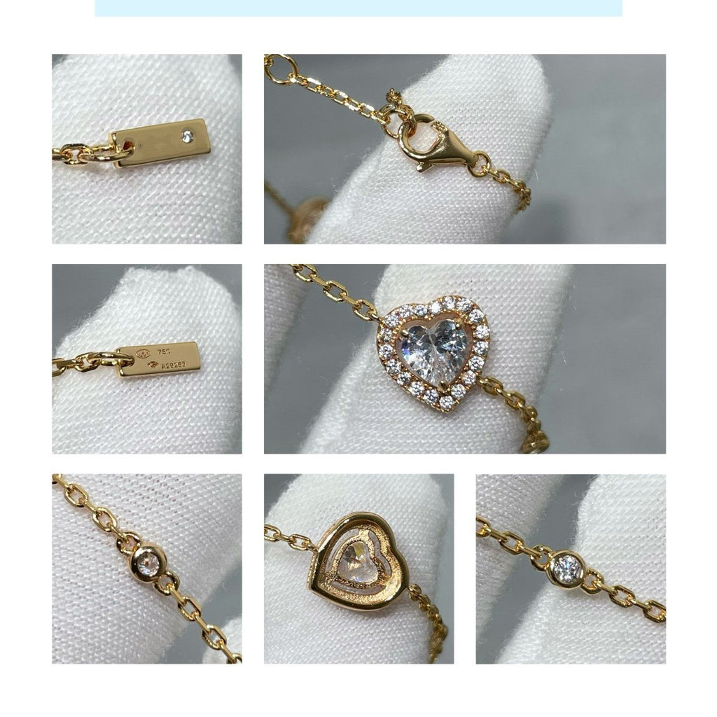 Messika Joy Coeur Cubic Zirconia Bracelet