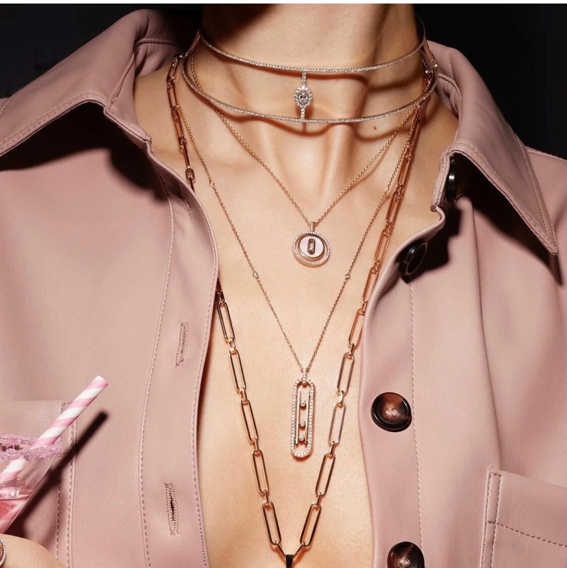 Messika Move 10th Cubic Zirconia Necklace