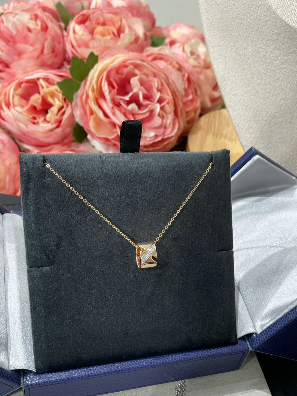 Chaumet Liens Evidence Cubic Zirconia Necklace