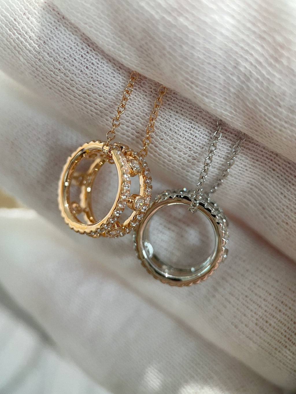 Chaumet Dewdrop Cubic Zirconia Necklace