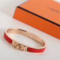 Hermes HM Kelly Red Bracelet