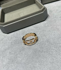 Messika Move Link Cubic Zirconia Paved Ring