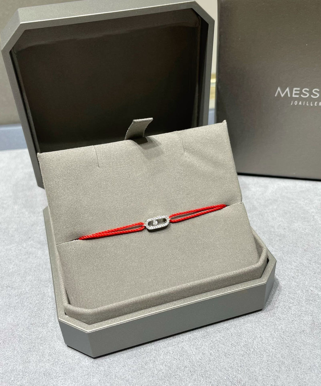Messika Move Uno Cubic Zirconia Charm Red Cordieri