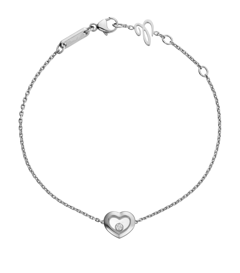 Chopard Happy Heart Bracelet Silver 1 Cubic Zirconia
