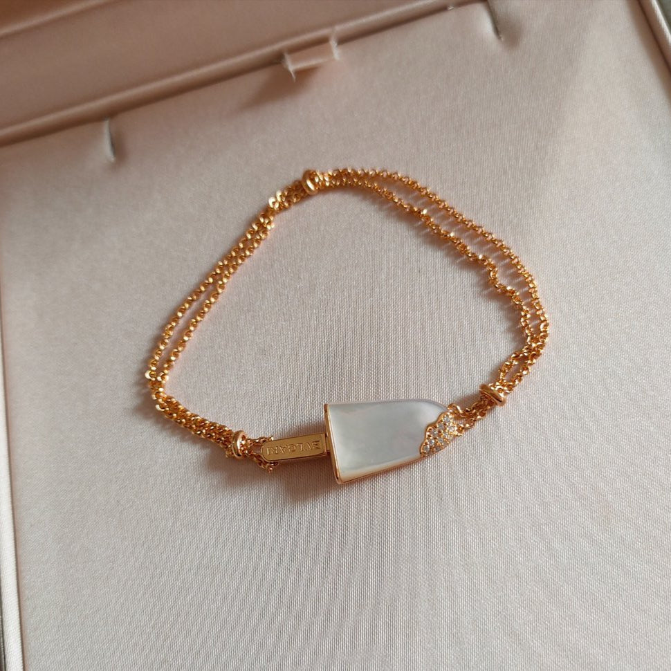 Bvlgari Ice Cream Bar Pink Gold Bracelet