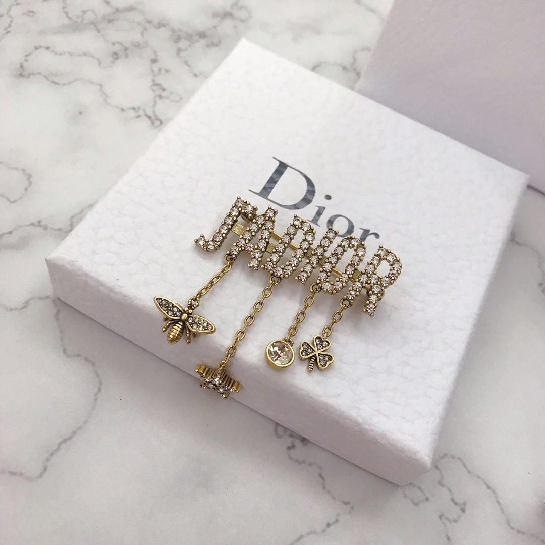 Dior CD Brooch 179195
