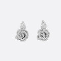 Dior Rose Bagatelle Cubic Zirconia Medium Earrings