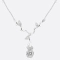 Dior Rose Bagatelle Cubic Zirconia Necklace