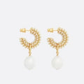 Dior D-Renaissancen Gold Earrings