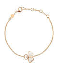 Chopard Happy Heart MOP Bracelet Pink Gold Cubic Zirconia
