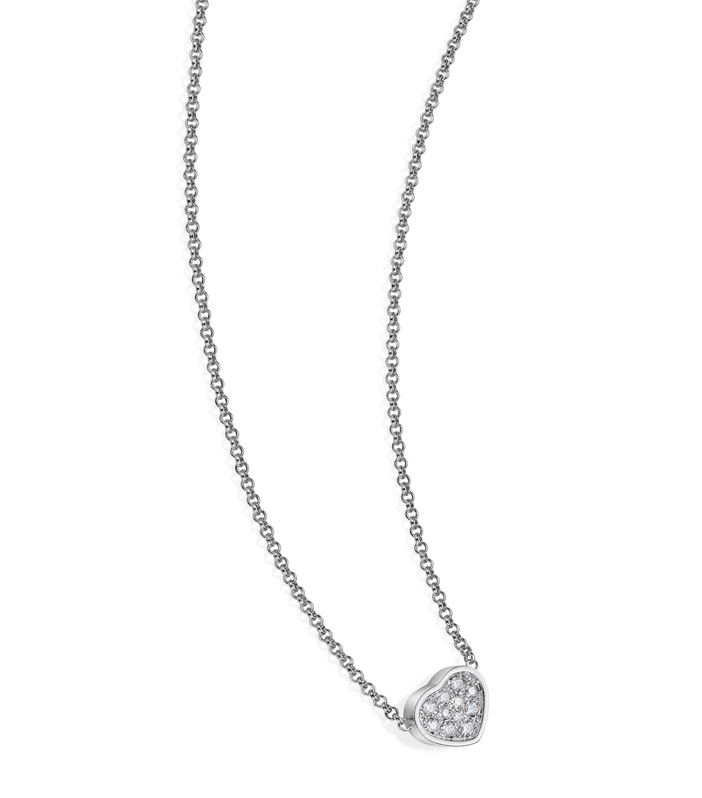 Chopard Heart Pendant Cubic Zirconia Necklace