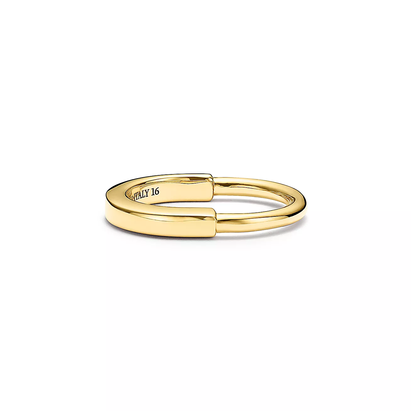 Tiffany Lock Ring Gold