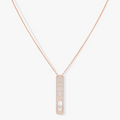 Messika My First Cubic Zirconia Paved Necklace