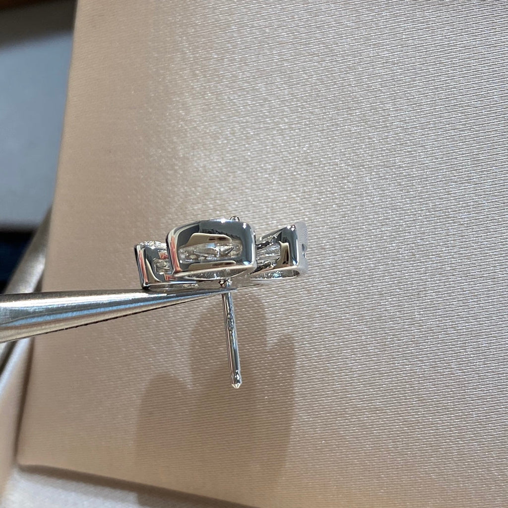 Bvlgari Fiorever Cubic Zirconia Stud Earrings
