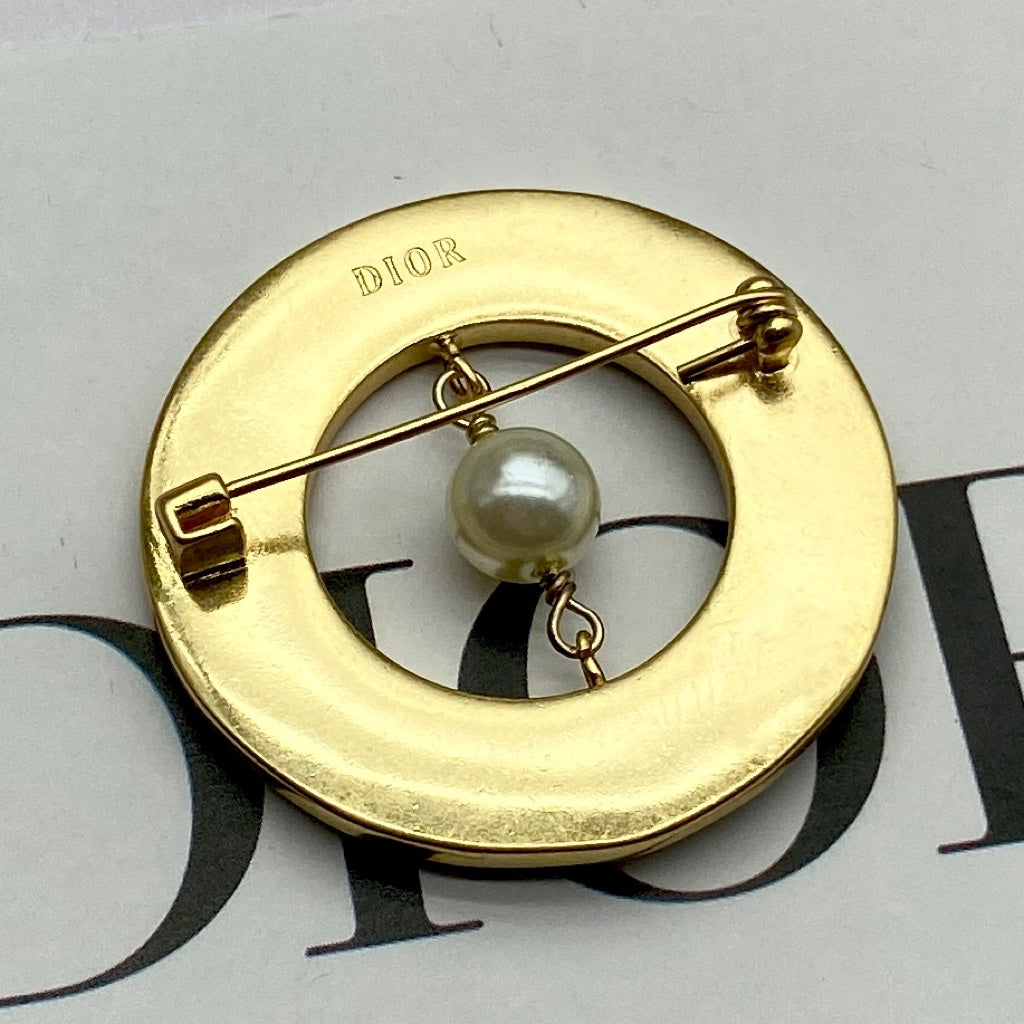 Dior CD Brooch 173985
