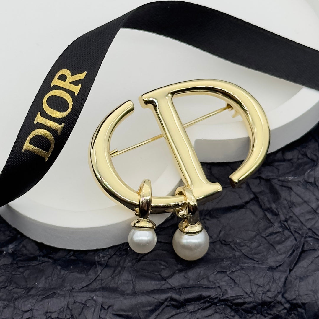 Dior CD Brooch 172617