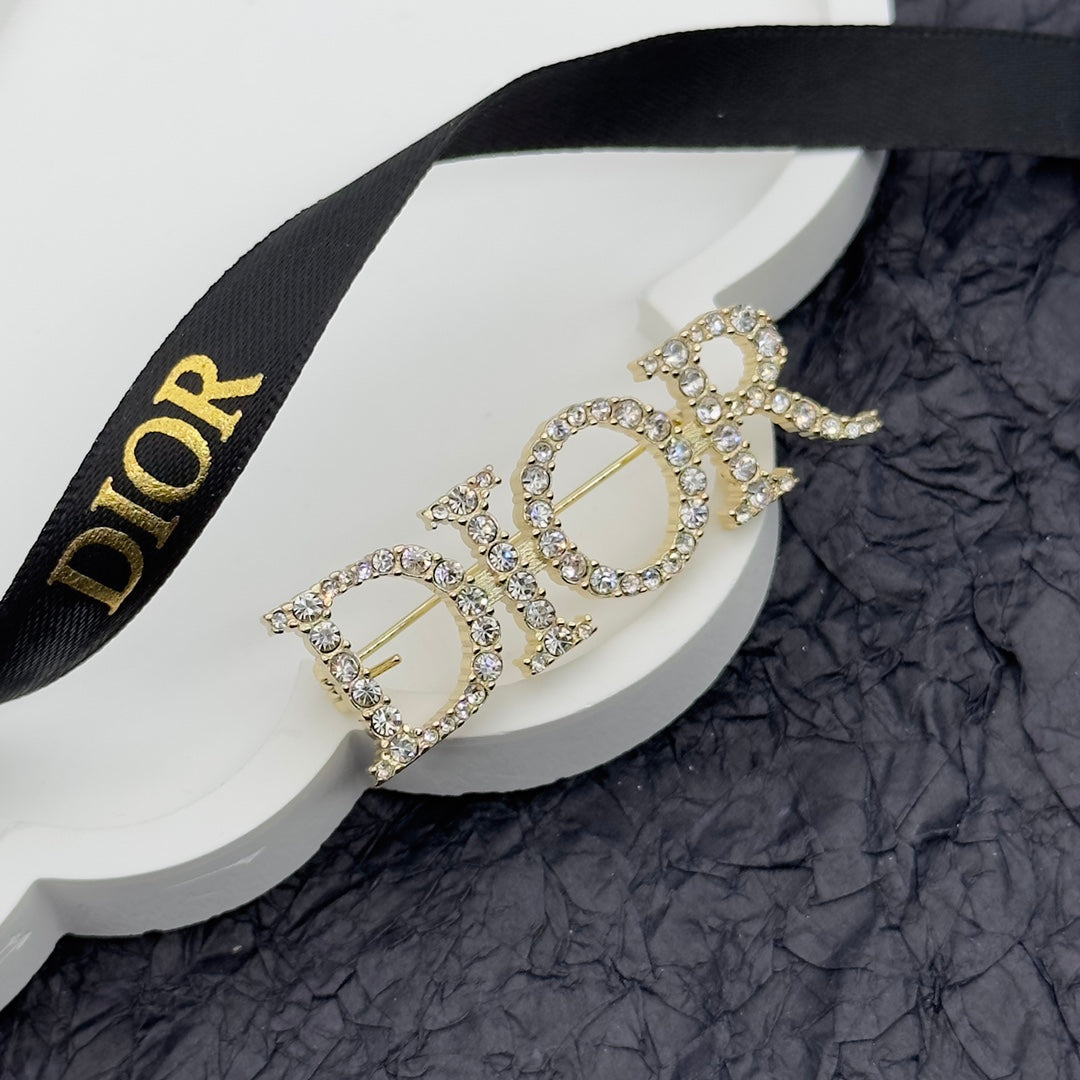 Dior CD Brooch 172614