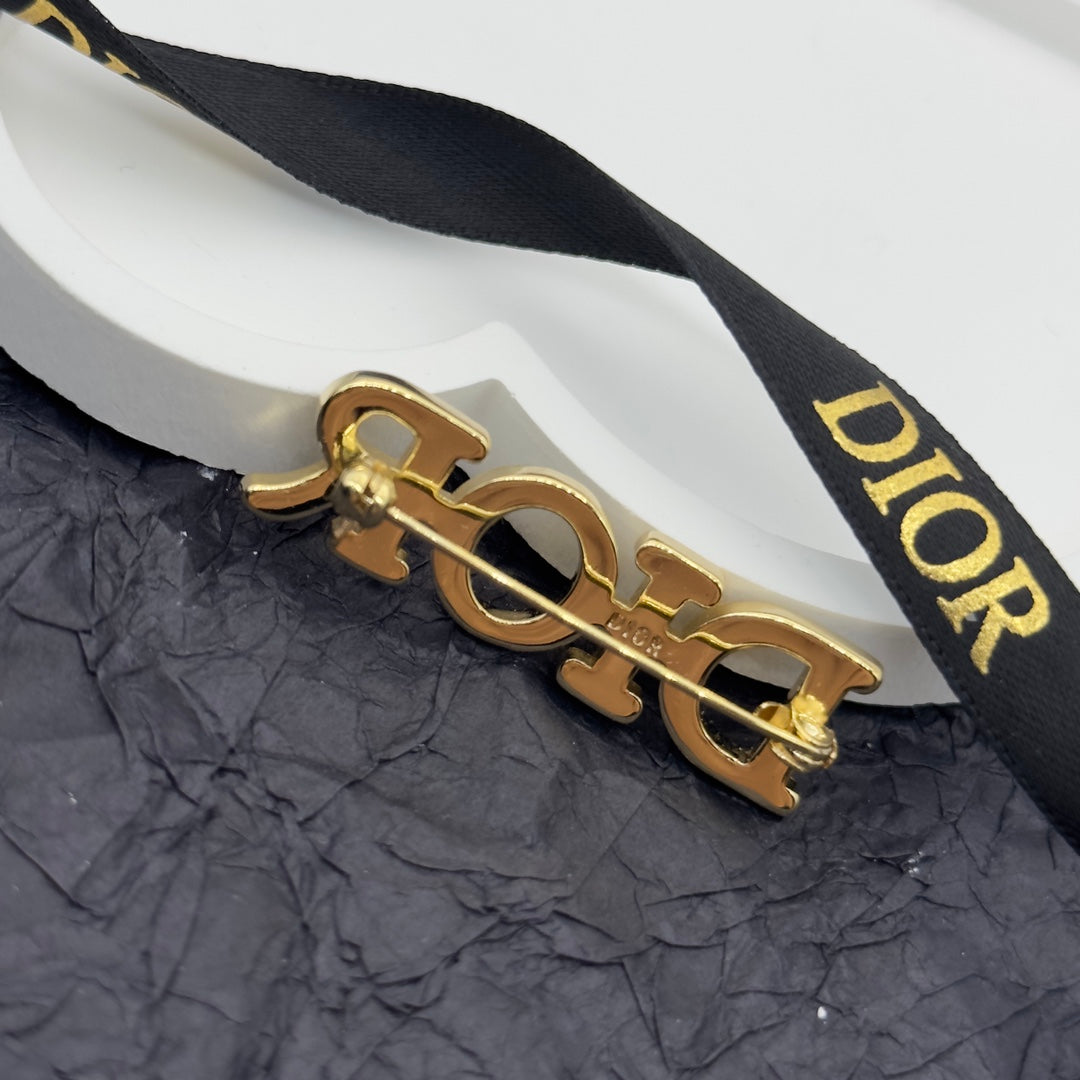 Dior CD Brooch 172877