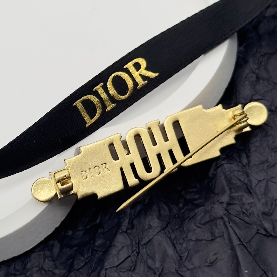 Dior CD Brooch 172872