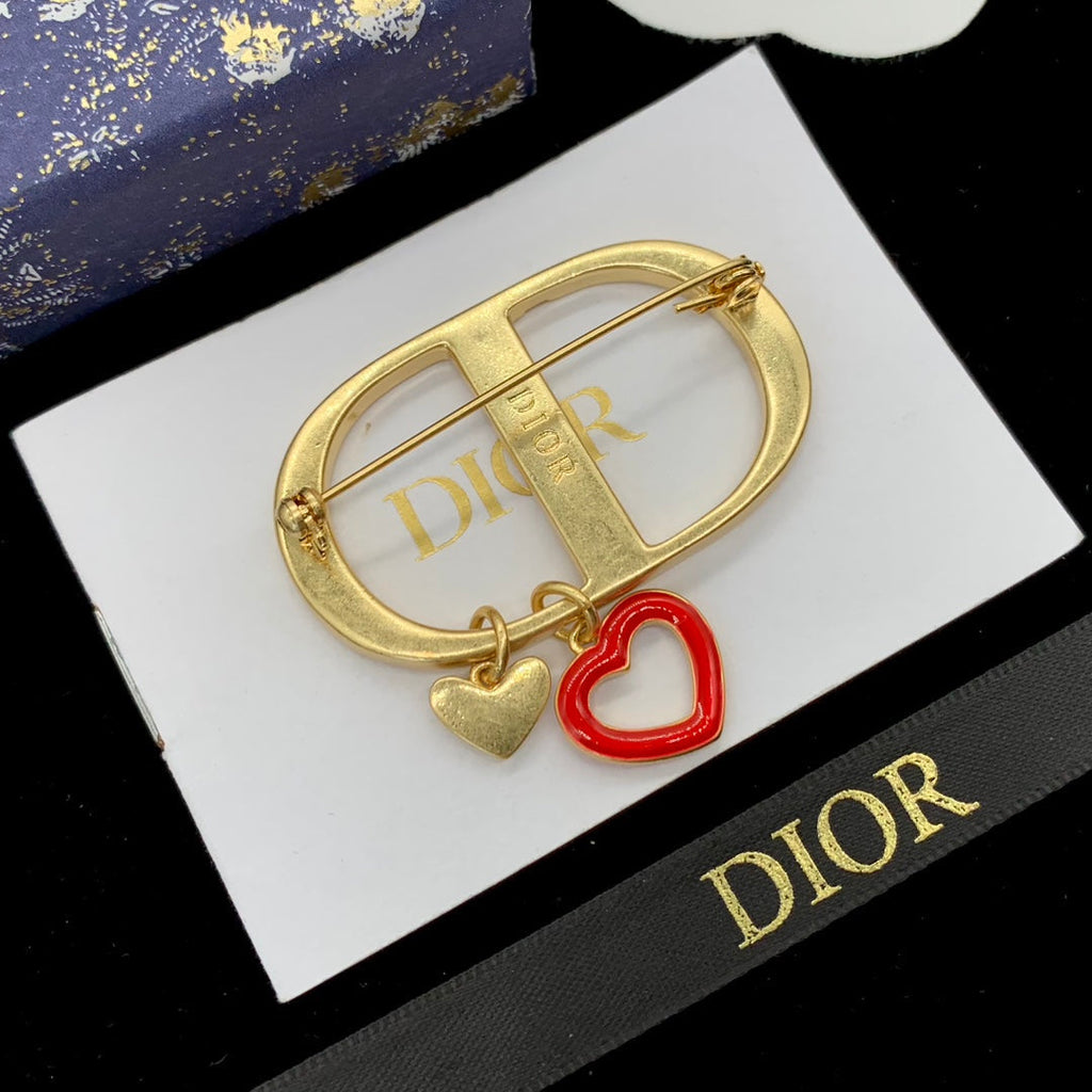 Dior CD Brooch 178846