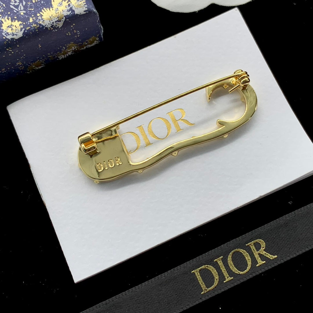 Dior CD Brooch 176977