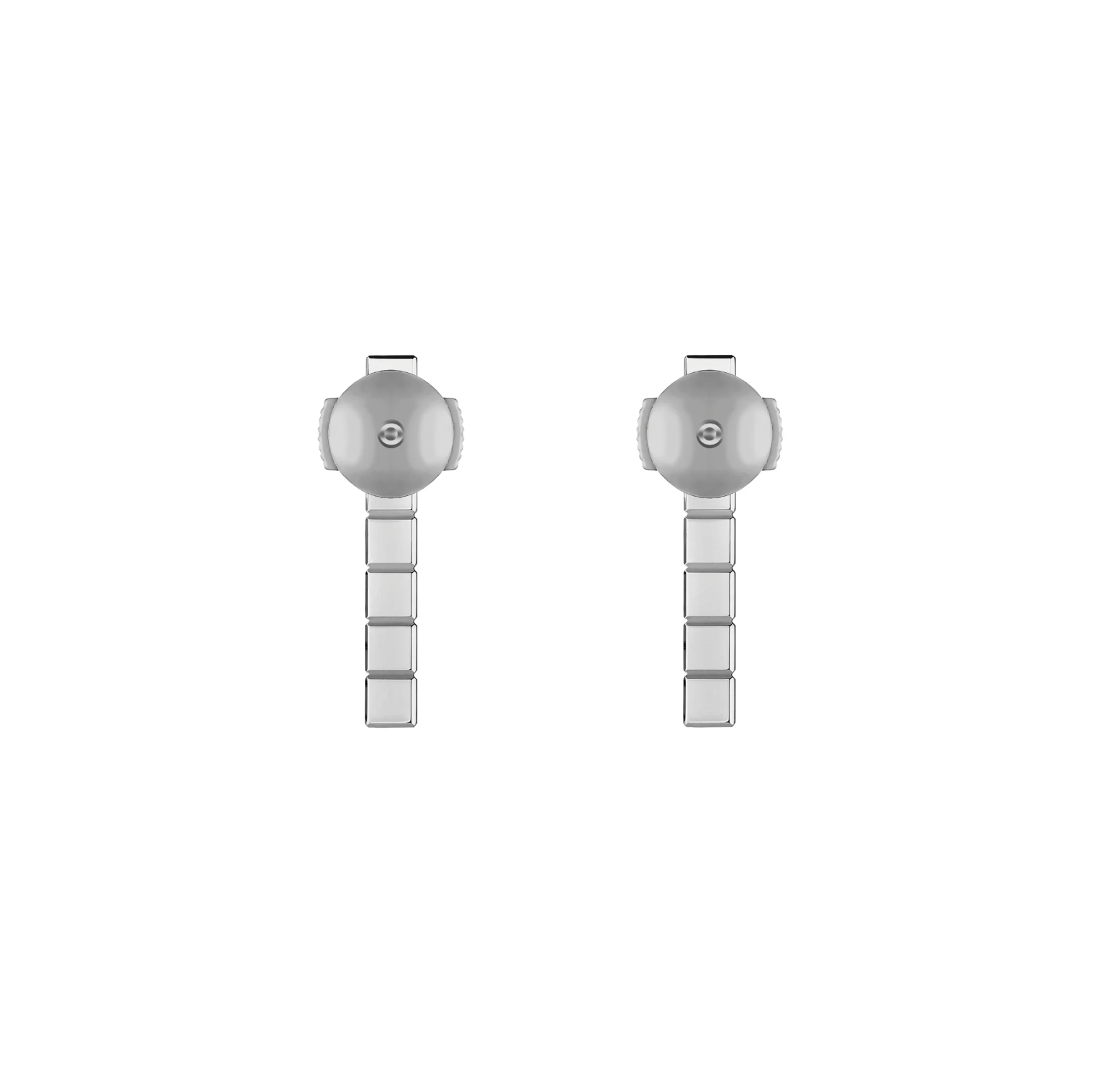 Chopard Ice Cube Silver Earrings