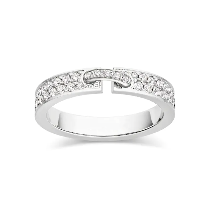 Chaumet Alliance Liens ÉVidence Paved Cubic Zirconia 4MM Ring