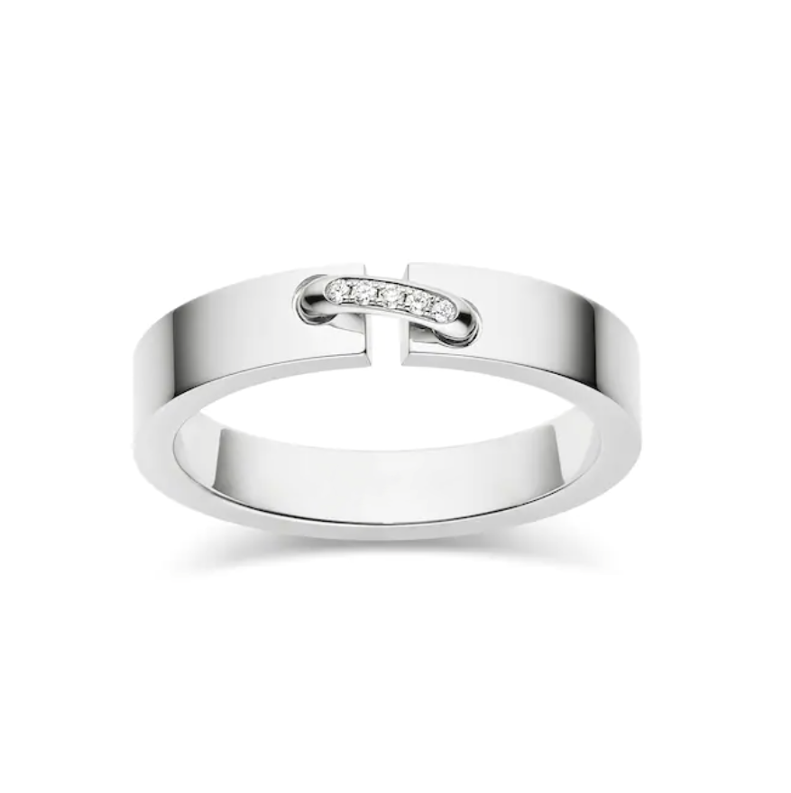 Chaumet Alliance Liens ÉVidence Cubic Zirconia 4MM Ring