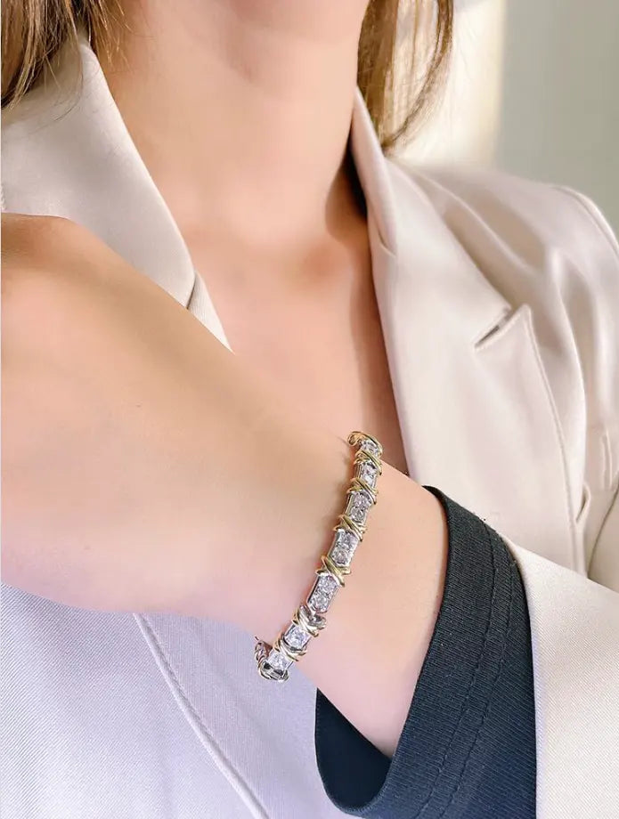 Tiffany Sixteen Stone Bracelet