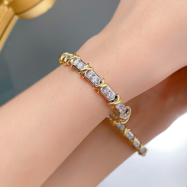 Tiffany Sixteen Stone Bracelet