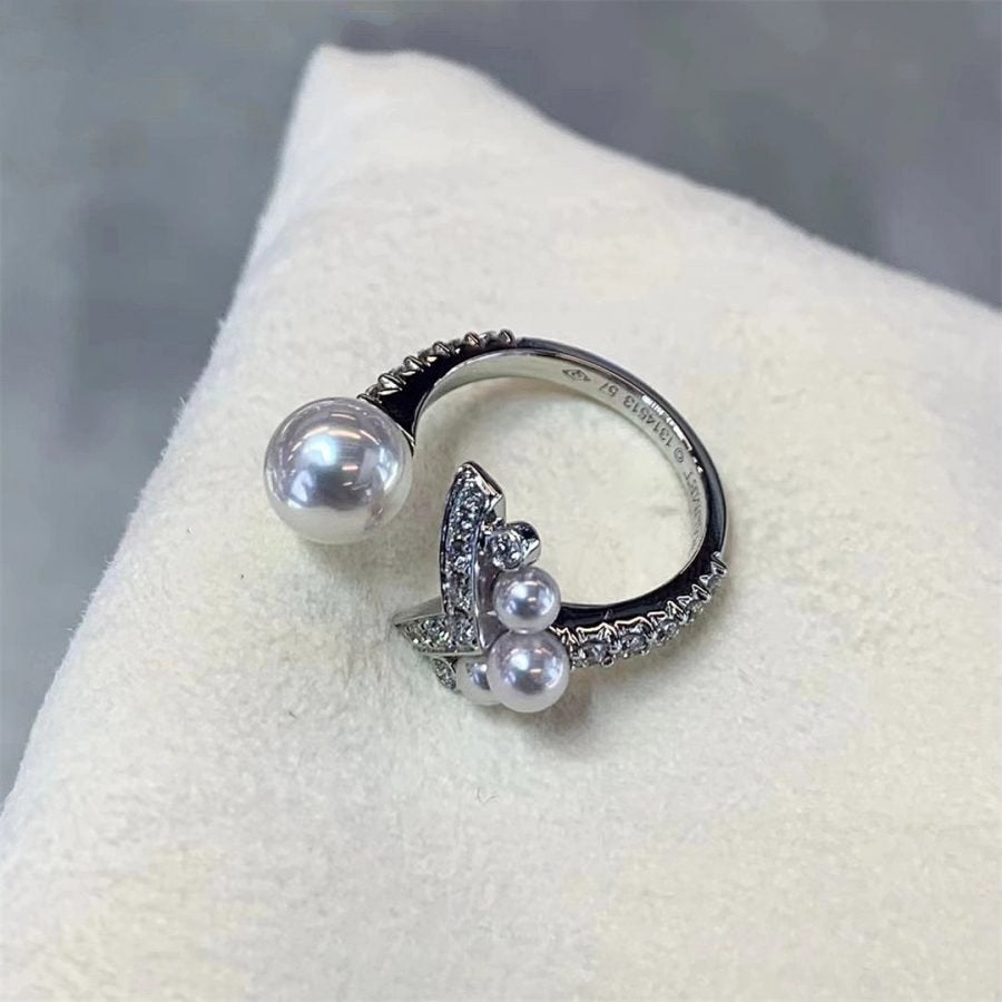 Chaumet Josephine Silver Ring Cubic Zirconia