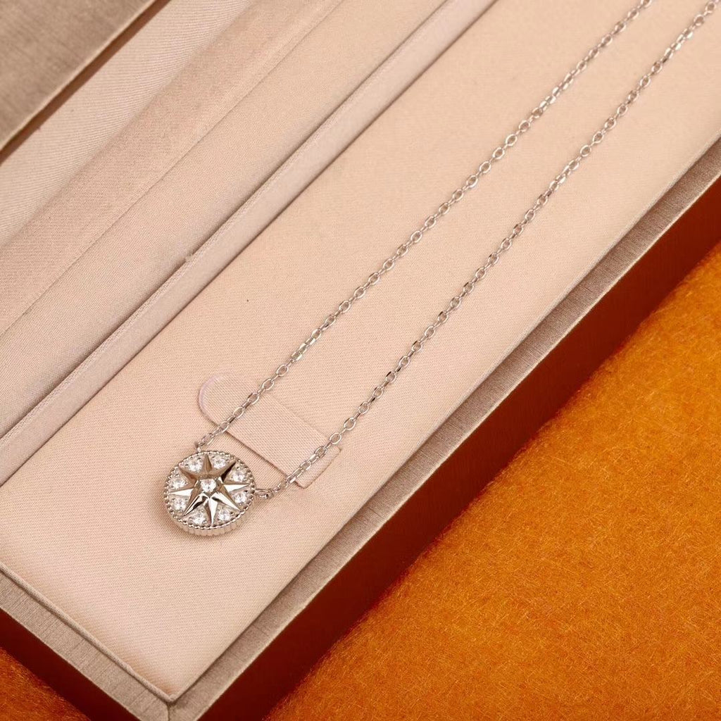 Dior Rose Des Vents Necklace Diamond